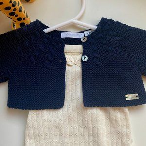 Laranjinha Newborn Onesie & Sweater Set
